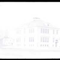 Negative, glass plate