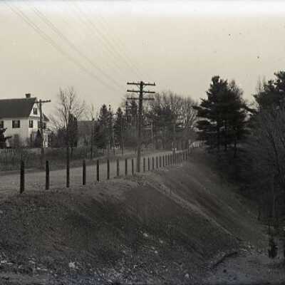 Negative, glass plate