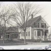 Negative, glass plate