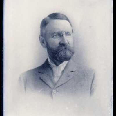 Negative, glass plate