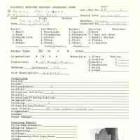 Anna Friend 1815 & Susanna 1851 Historic Burying Grounds Inventory Form