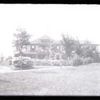 Negative, glass plate
