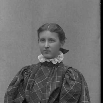 Negative, glass plate
