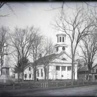Negative, glass plate