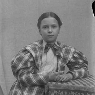 Negative, glass plate