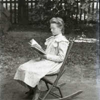 Negative, glass plate