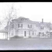 Negative, glass plate