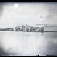 Negative, glass plate