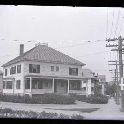 Negative, glass plate