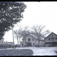Negative, glass plate