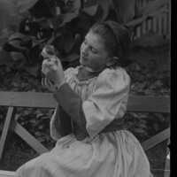 Negative, glass plate