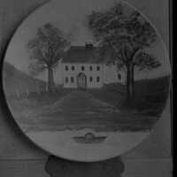 Negative, glass plate