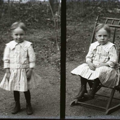 negative, glass plate