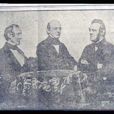 Negative, glass plate