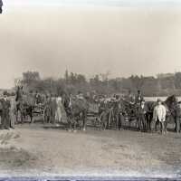 Negative, glass plate