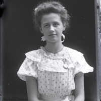 Negative, glass plate
