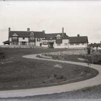Negative, glass plate