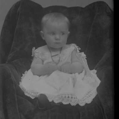 Negative, glass plate