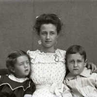 Negative, glass plate