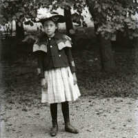 Negative, glass plate
