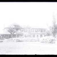 Negative, glass plate