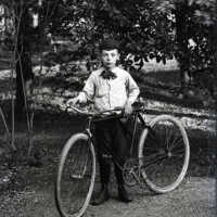 Negative, glass plate