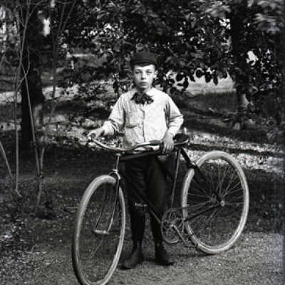 Negative, glass plate