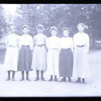 Negative, glass plate