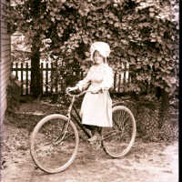Negative, glass plate