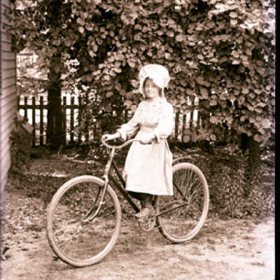 Negative, glass plate