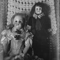 Negative, glass plate