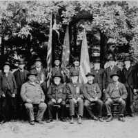 Negative, glass plate
