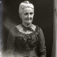 Negative, glass plate