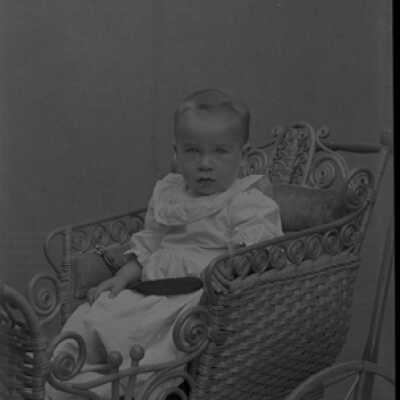 Negative, glass plate