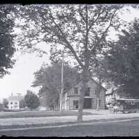 Negative, glass plate