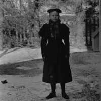 Negative, glass plate