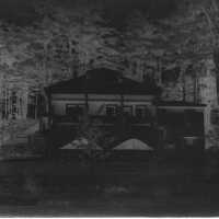 Negative, glass plate