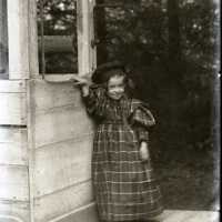 Negative, glass plate