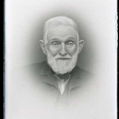 Negative, glass plate
