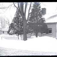 Negative, glass plate