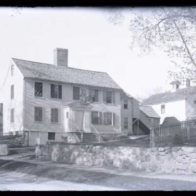 Negative, glass plate
