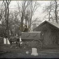 Negative, glass plate