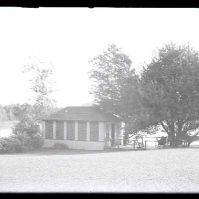 Negative, glass plate