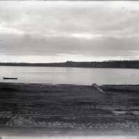 Negative, glass plate