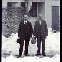 Negative, glass plate