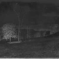 Negative, glass plate