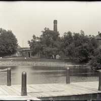Negative, glass plate
