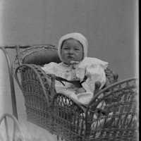 Negative, glass plate