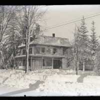 Negative, glass plate