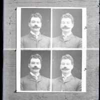 Negative, glass plate